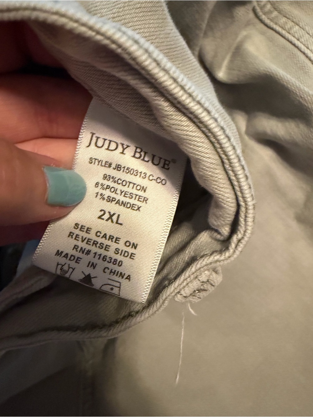 Two Pairs Judy Blue Shorts 2XL - Picture 8 of 9